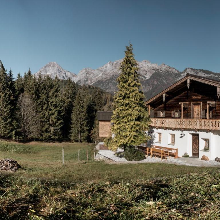 Historisches Alpenchalet Käth & Nanei auf Großschlaggut - Chalet - 22