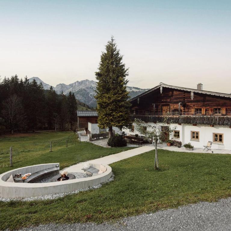 Historisches Alpenchalet Käth & Nanei auf Großschlaggut - Chalet - 1