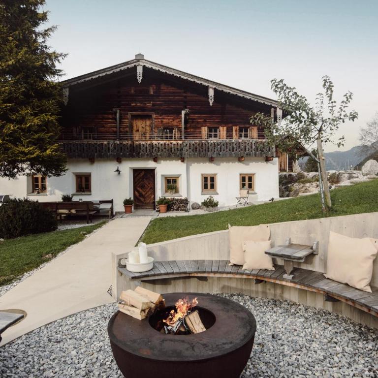 Historisches Alpenchalet Käth & Nanei auf Großschlaggut - Chalet - 35
