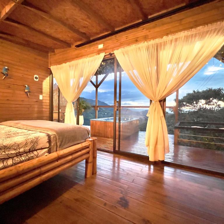 Finca El Fin del Afán - Vegara Cundinamarca - Cabaña con vistas al jardín - 1