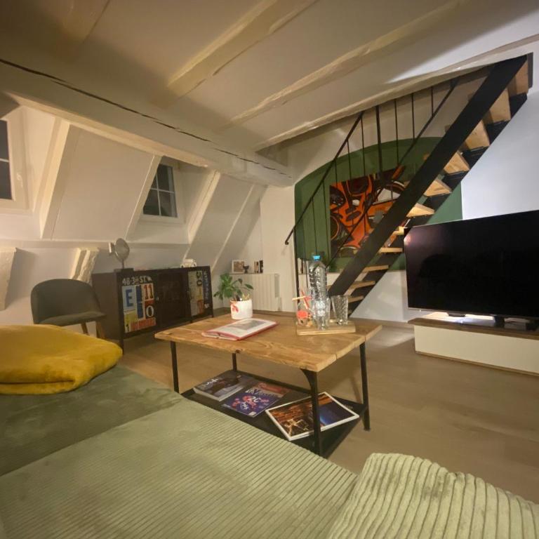 Les Corbelles, duplex hyper centre - Appartamento con 1 Camera da Letto - 5