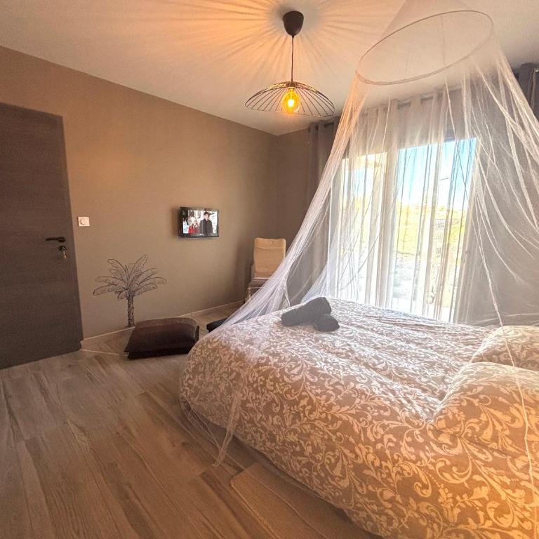 Villa Palmiers 5 min de la Mer, confortable 4 Personnes, parking free, - Two-Bedroom Villa - 21