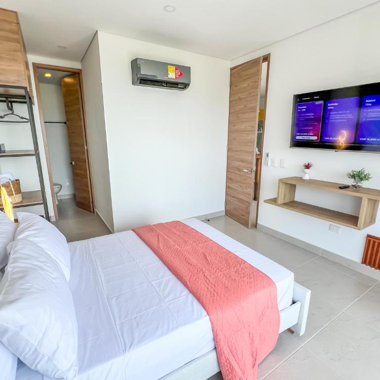 Lujo Caribeño Apartamento con vista al mar y psicina - Two-Bedroom Apartment - 4
