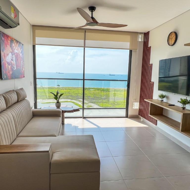 Lujo Caribeño Apartamento con vista al mar y psicina - Two-Bedroom Apartment - 2