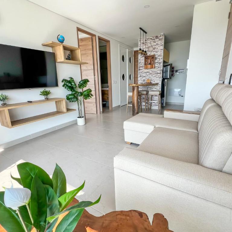 Lujo Caribeño Apartamento con vista al mar y psicina - Two-Bedroom Apartment - 17