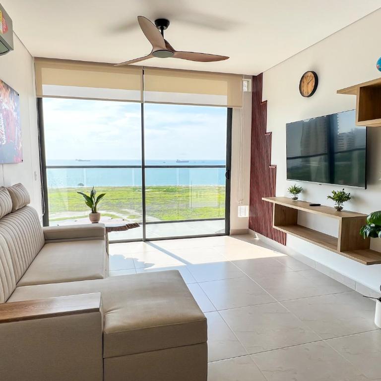 Lujo Caribeño Apartamento con vista al mar y psicina - Two-Bedroom Apartment - 26
