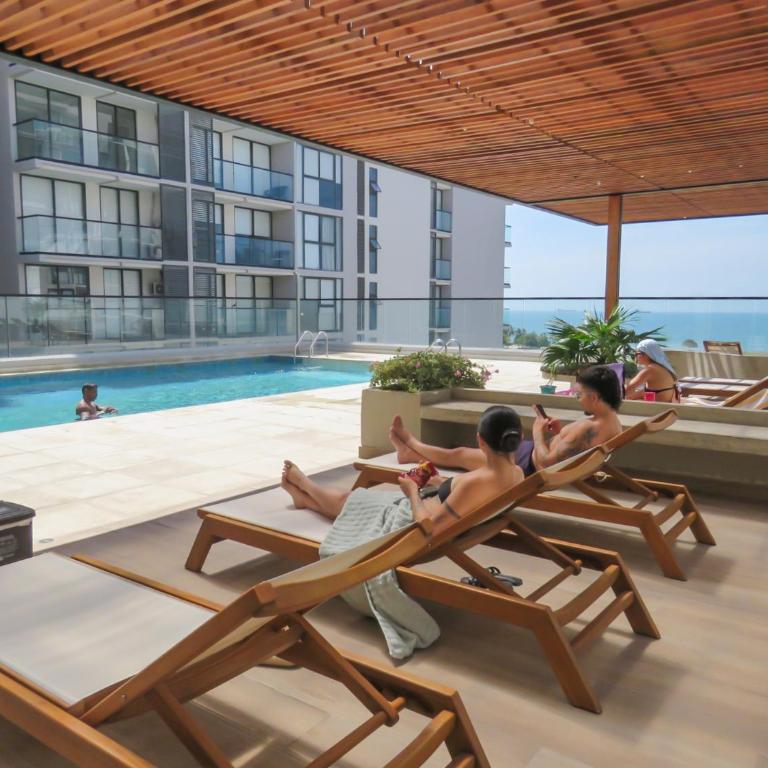 Lujo Caribeño Apartamento con vista al mar y psicina - Two-Bedroom Apartment - 37