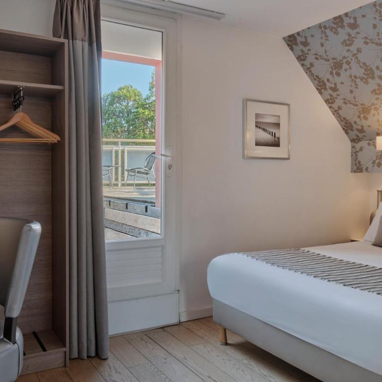 The Originals City, Le Beaujoire, Nantes - En face du Parc des Expositions et face au Stade Beaujoire - Superior Doppelzimmer mit Terrasse - 6