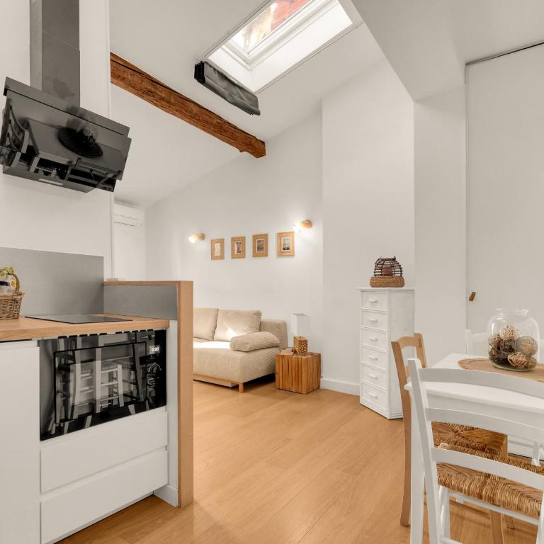 Appartement Le Refuge Saint Roch Centre Ville Montpellier - Appartamento con 1 Camera da Letto - 7