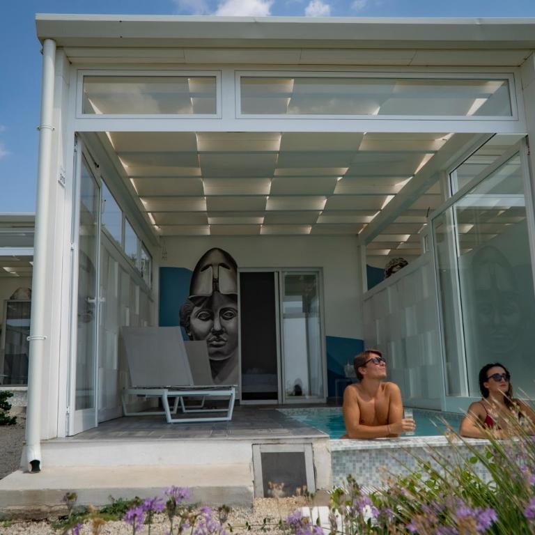 Doric Eco Boutique Resort & Spa - Sicily - Camera Matrimoniale Superior con Piscina Privata Riscaldata - 4