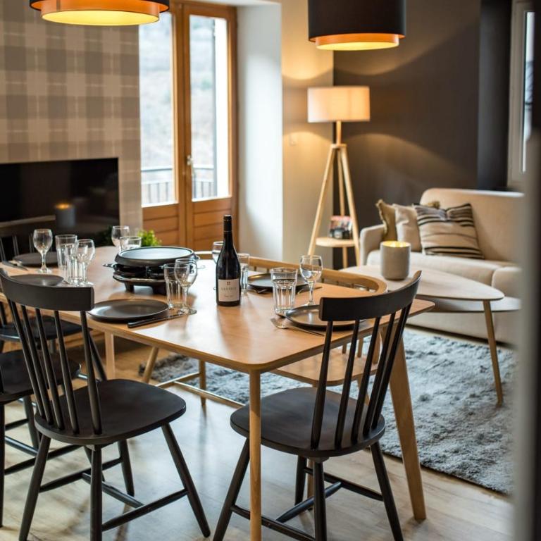 Les 2 Lodges 2 appart 6 pers chacun ski 3 Vallées & vélo - Appartement - 1