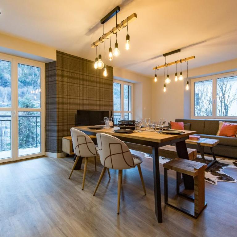 Les 2 Lodges 2 appart 6 pers chacun ski 3 Vallées & vélo - Appartement - 13