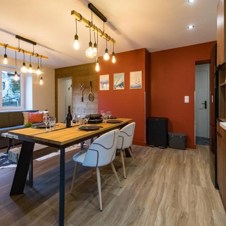 Les 2 Lodges 2 appart 6 pers chacun ski 3 Vallées & vélo - Appartement - 18
