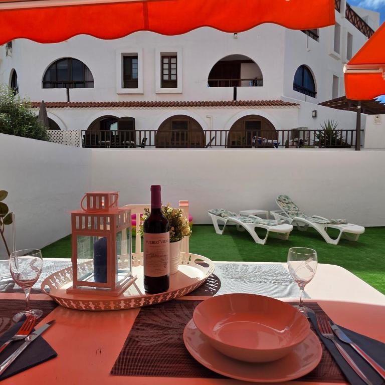 Ground floor apartment Casa Pico, Parque Santiago 1, heated pool, 100 m to sea and beach, wifi - Apartamento de 2 dormitorios - Frente al océano - 27