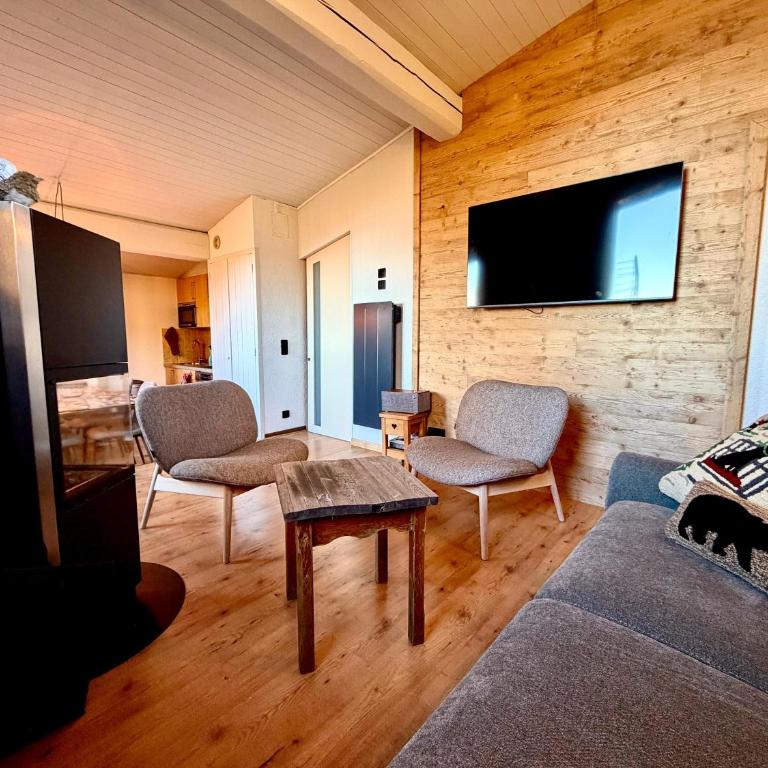 Duplex cosy rénové vue montagne à 5 min du centre 1650 - Maisonette-Apartment - 14