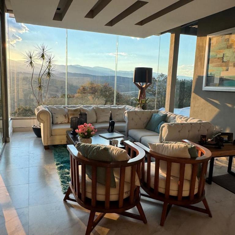 Hermosa casa en Jilotzingo con vista al bosque - One-Bedroom House - 13