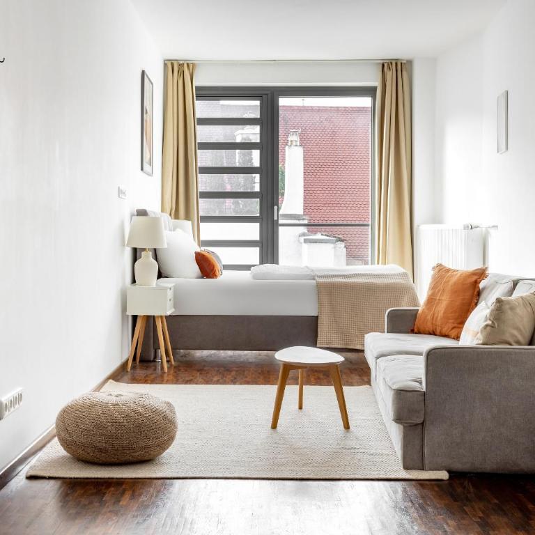 Global Living - Design Apartment I Rathausplatz I Kitchen I Augsburg - Appartamento con 1 Camera da Letto - 21