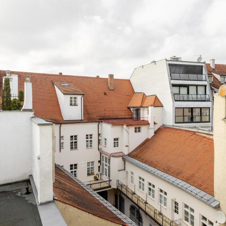 Global Living - Design Apartment I Rathausplatz I Kitchen I Augsburg - Appartamento con 1 Camera da Letto - 26