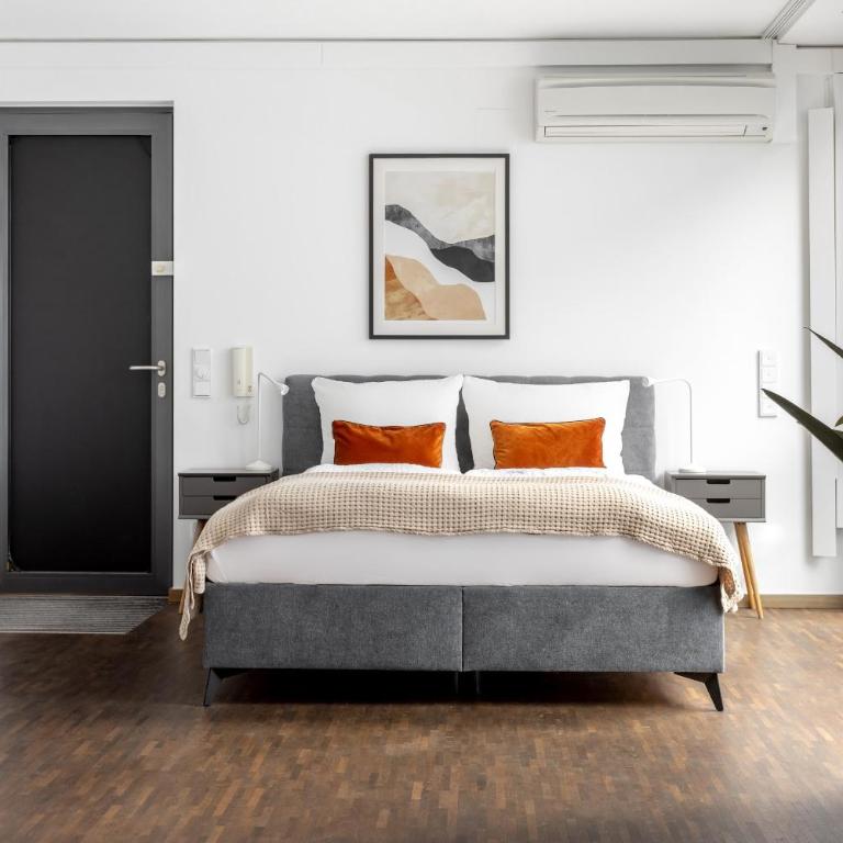 Global Living - Design Apartment I Rathausplatz I Kitchen I Augsburg - Appartamento Deluxe - 12