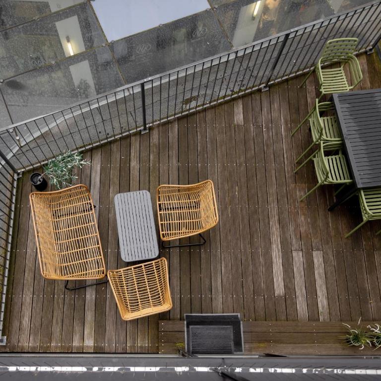 Global Living - Design Apartment I Rathausplatz I Kitchen I Augsburg - Appartamento con Terrazza - 20