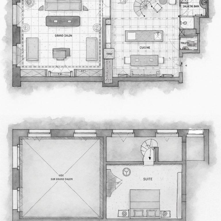Pied A Terre Palais Royal - One-bedroom Loft Apartment - 18