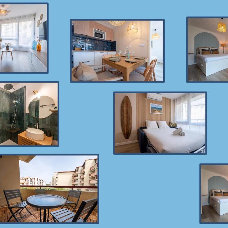 Le Sable Doré, Port & plage à pied - Piscine - Clim - Parking - Appartement 1 Chambre - 6
