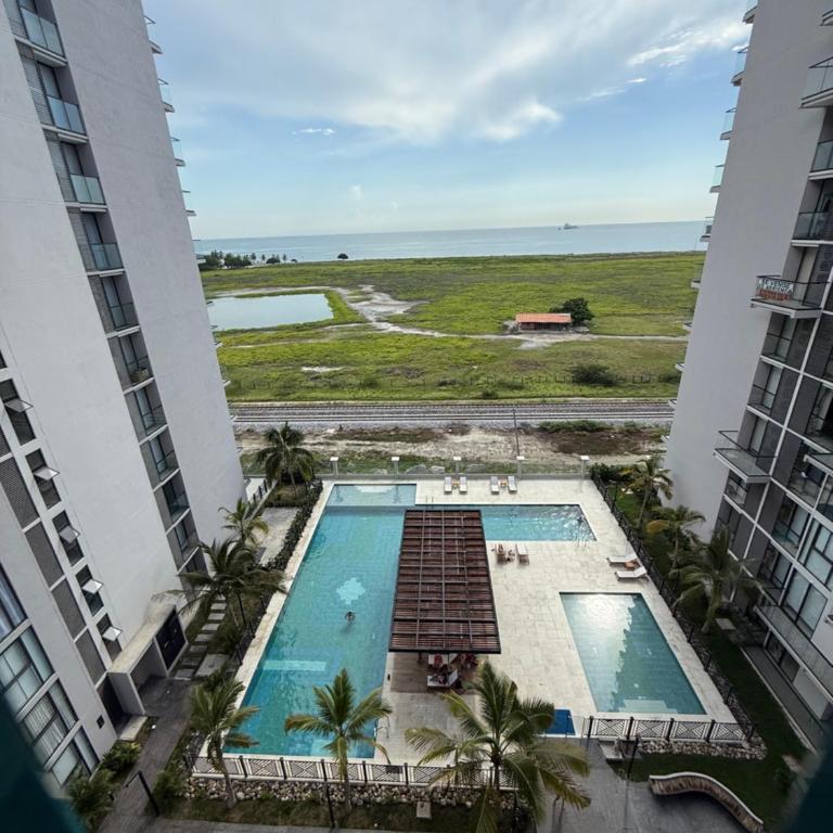 Apto Piso 11 Vista al Mar y la Sierra en la Mejor Zona de Pozos Colorados - Superior Apartment with Balcony - 6