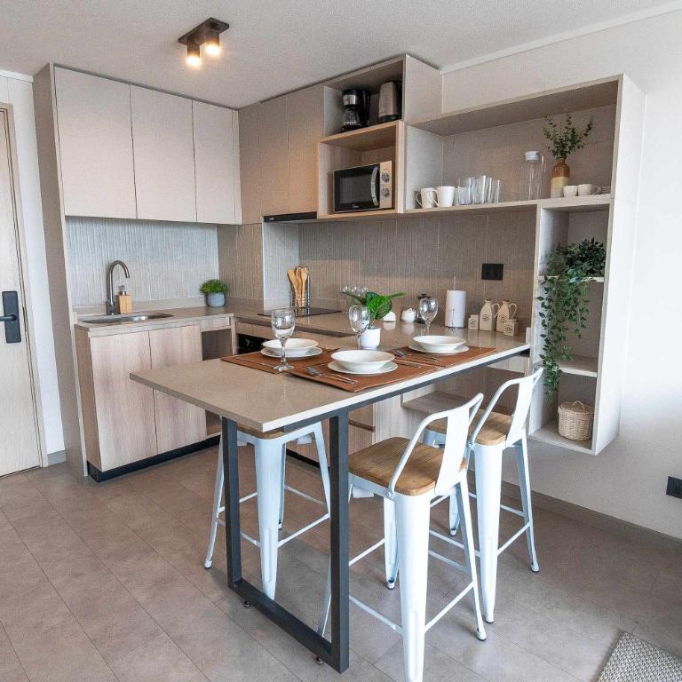 HOM I Terraza Metro Irarrazaval Wifi Nunoa - Apartment - 15