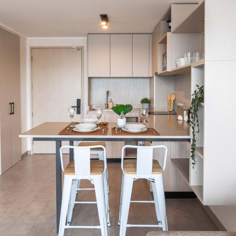 HOM I Terraza Metro Irarrazaval Wifi Nunoa - Apartment - 28