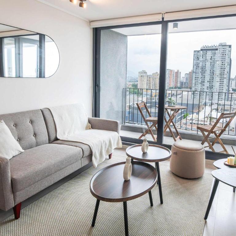 HOM I Terraza Metro Irarrazaval Wifi Nunoa - Apartment - 29