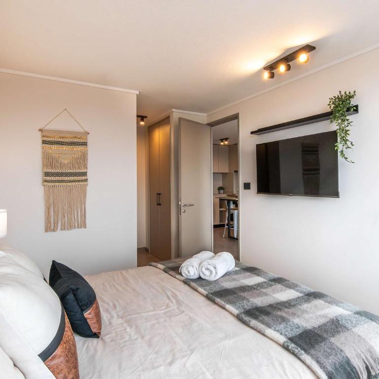 HOM I Terraza Metro Irarrazaval Wifi Nunoa - Apartment - 35