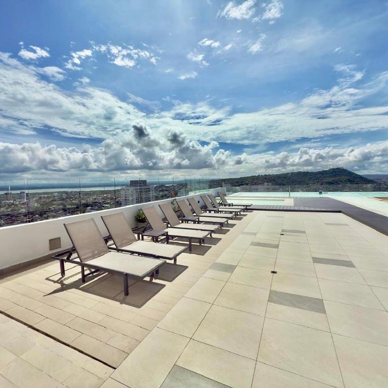 BlueMar Cartagena - Two-Bedroom Apartment with Sea View - 41