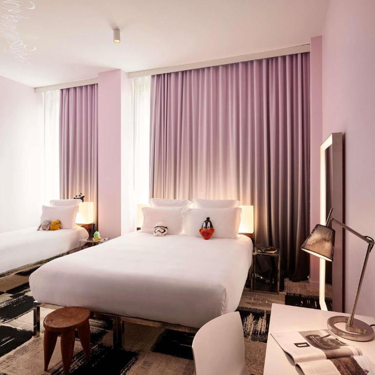 Mama Shelter Bordeaux Centre - Chambre XL Mama Triple - 1