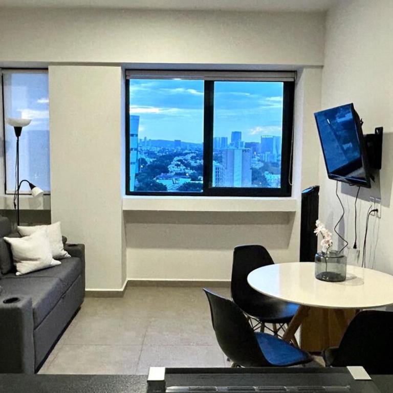 Departamento Lafayette, cerca de Chapultepec, CAS Minerva - Two-Bedroom Apartment with View - 18