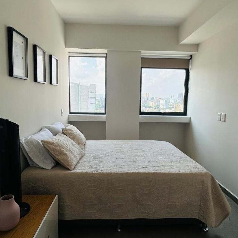 Departamento Lafayette, cerca de Chapultepec, CAS Minerva - Two-Bedroom Apartment with View - 34