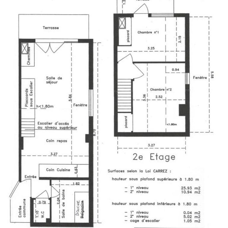 Chalet Epicéa - Duplex 2 chambres, proche pistes et commerces - 7 personnes - ASAI214-005 - Apartment mit 2 Schlafzimmern - 8