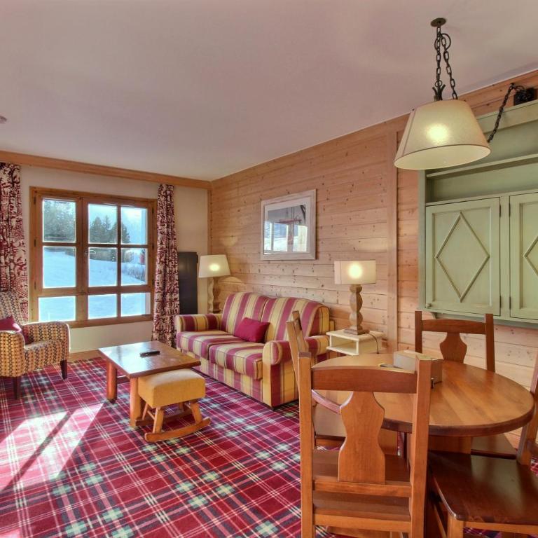 ARC 1950, Appartement 1 chambre, 4 personnes, Exposition Sud, SAUNA, HAMMAM, JACUZZI, PISCINE - Apartamento de 1 dormitorio con balcón y vistas a la montaña - 21