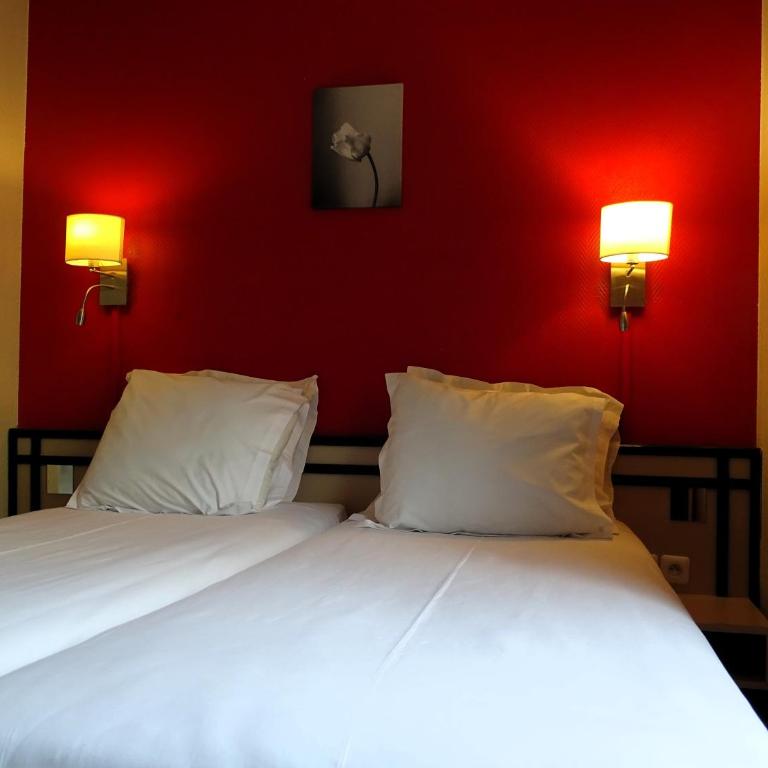 Hipotel Belgrand Edith Piaf - Chambre Lits Jumeaux - 15
