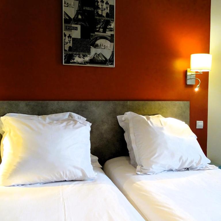 Hipotel Belgrand Edith Piaf - Chambre Lits Jumeaux - 19