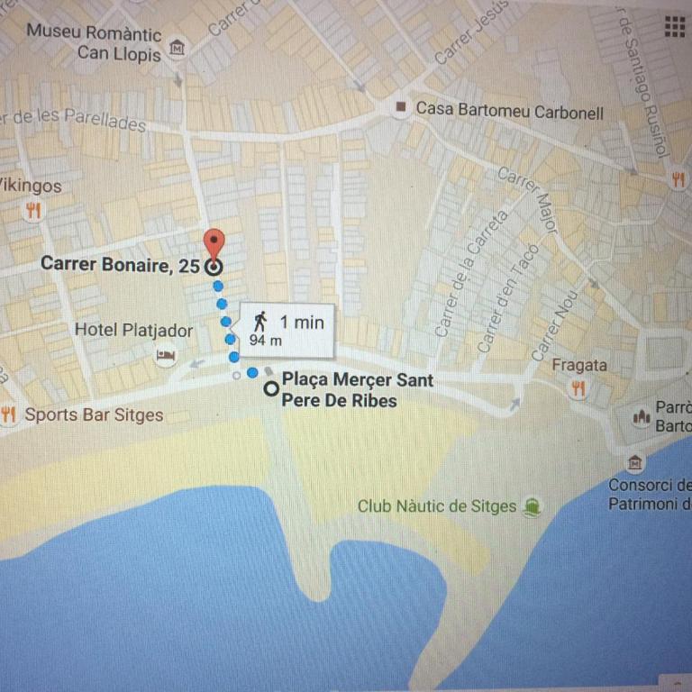 Sitges Center & Beach with Sea View - Apartamento de 1 dormitorio con vistas parciales al mar - 21