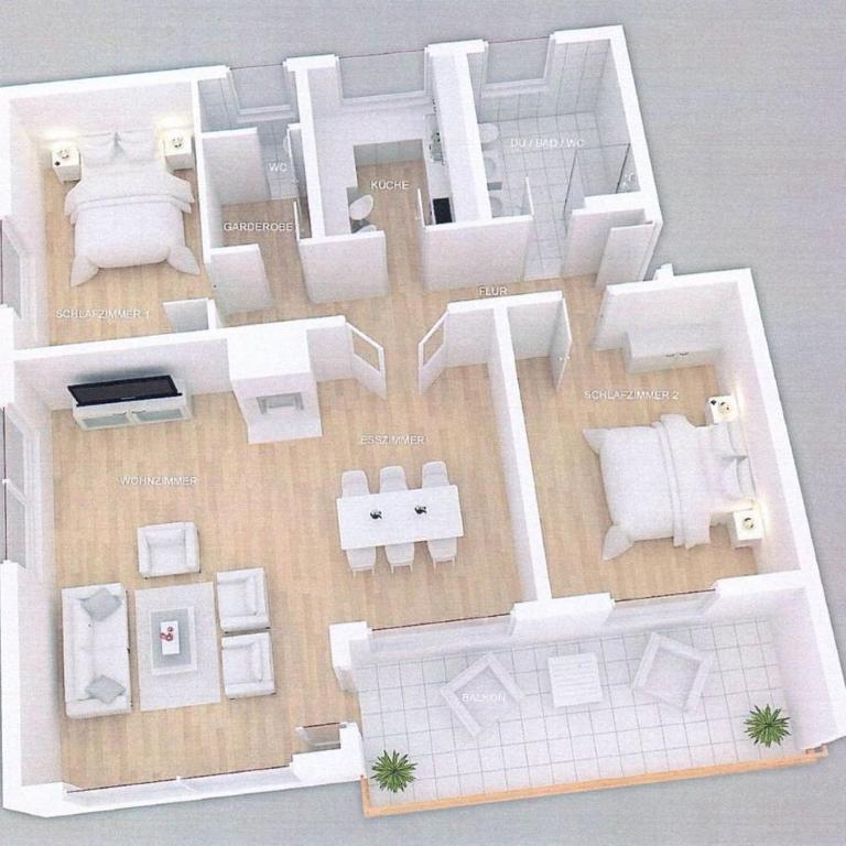 Alpengold - Apartment mit 2 Schlafzimmern und Bergblick - 21