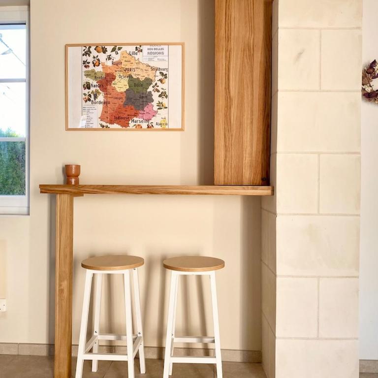 La Parenthèse des Guillonnières Gîte 4 à 6 personnes - Three-Bedroom House - 44