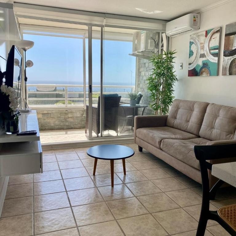 Departamento Playa Cochoa, Reñaca - Two-Bedroom Apartment with Terrace and Sea View - 1