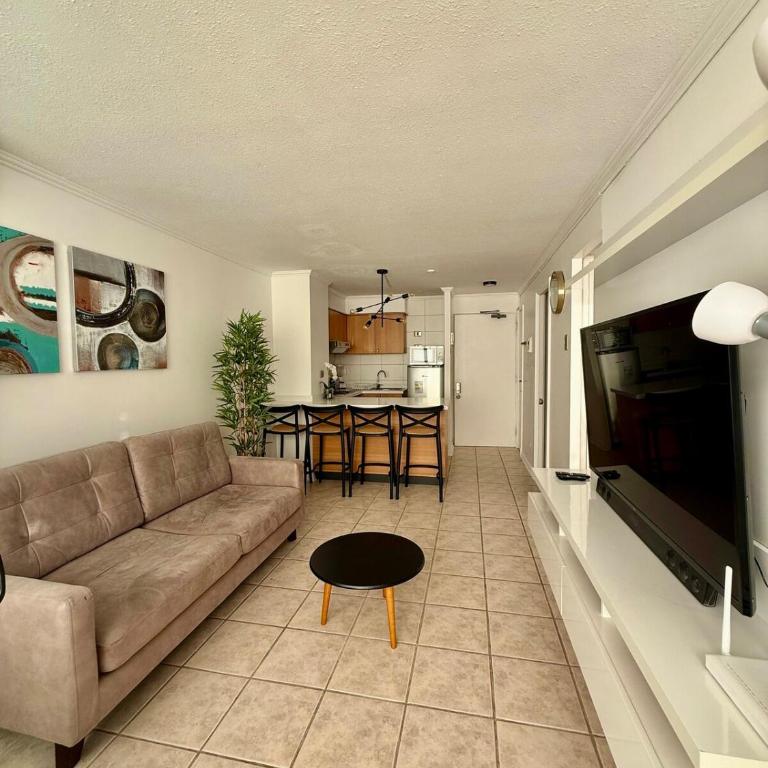 Departamento Playa Cochoa, Reñaca - Two-Bedroom Apartment with Terrace and Sea View - 3