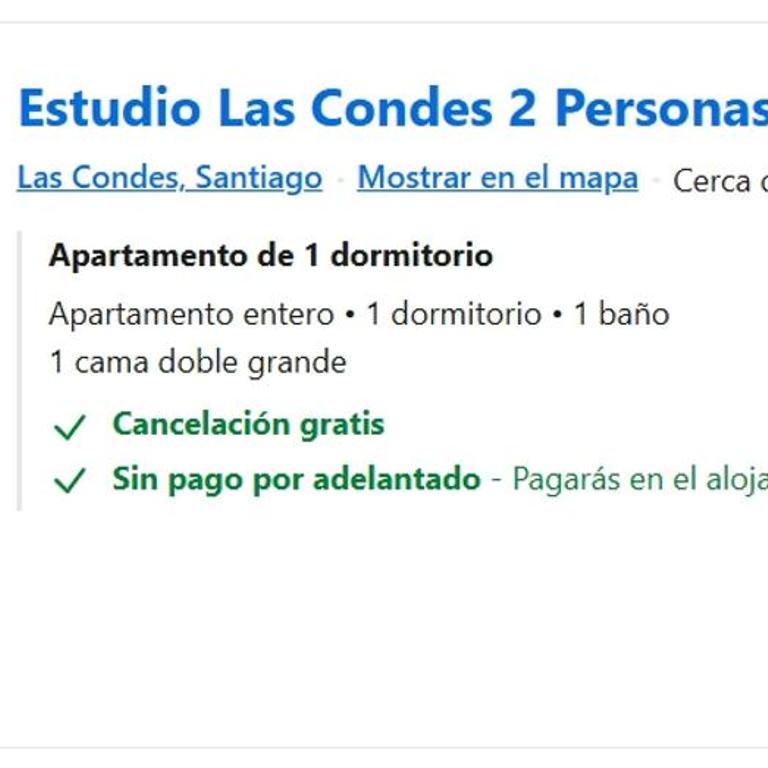 Depto Estudio Las Condes - Studio Apartment with Balcony - 13