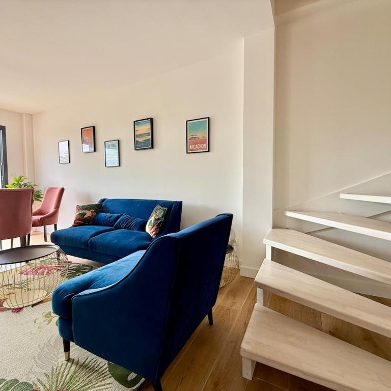 Charmant duplex parking proche Arcachon - Appartement 2 Chambres - 2
