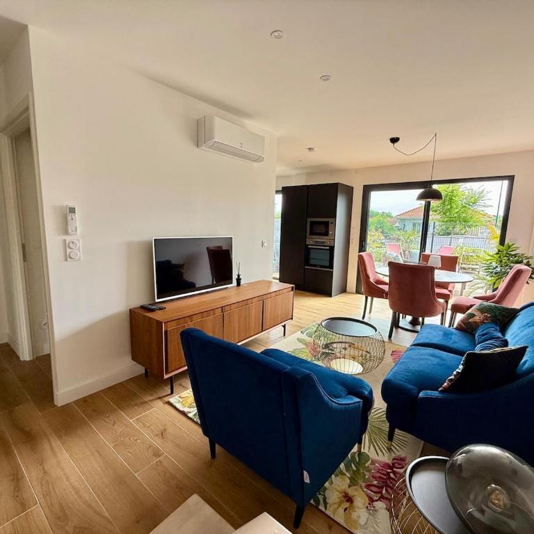 Charmant duplex parking proche Arcachon - Appartement 2 Chambres - 12