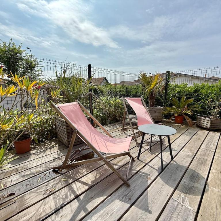 Charmant duplex parking proche Arcachon - Appartement 2 Chambres - 22