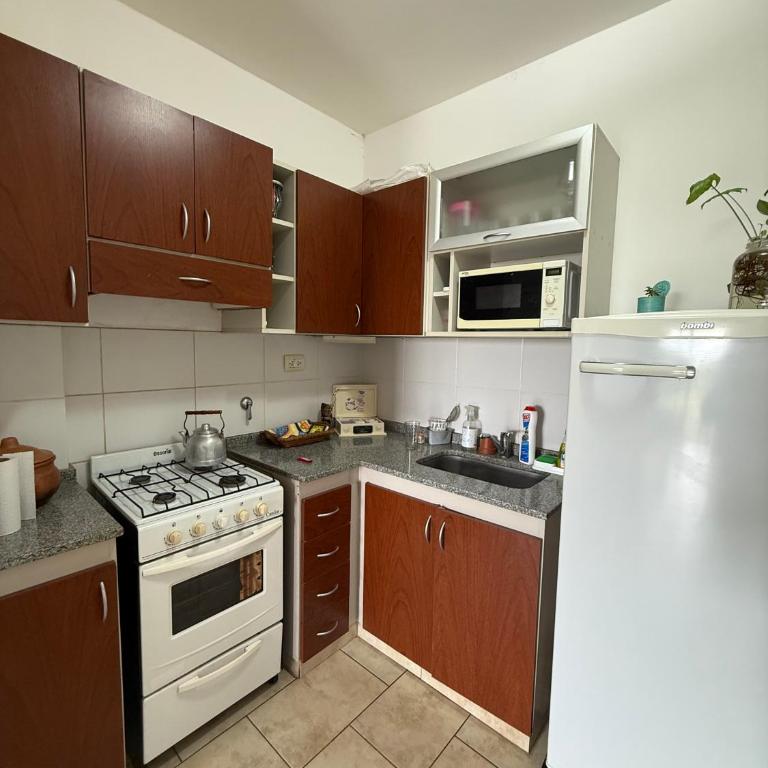 Dpto con balcón, parrilla, living amplio y luminoso - One-Bedroom Apartment - 6