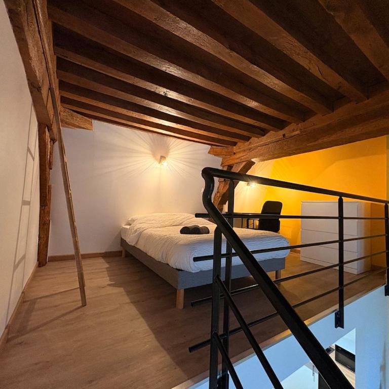 La Diligence - Logement climatisé au coeur de Dijon - Apartment mit 1 Schlafzimmer - 3